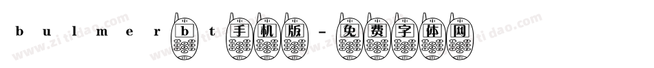 bulmer bt手机版字体转换